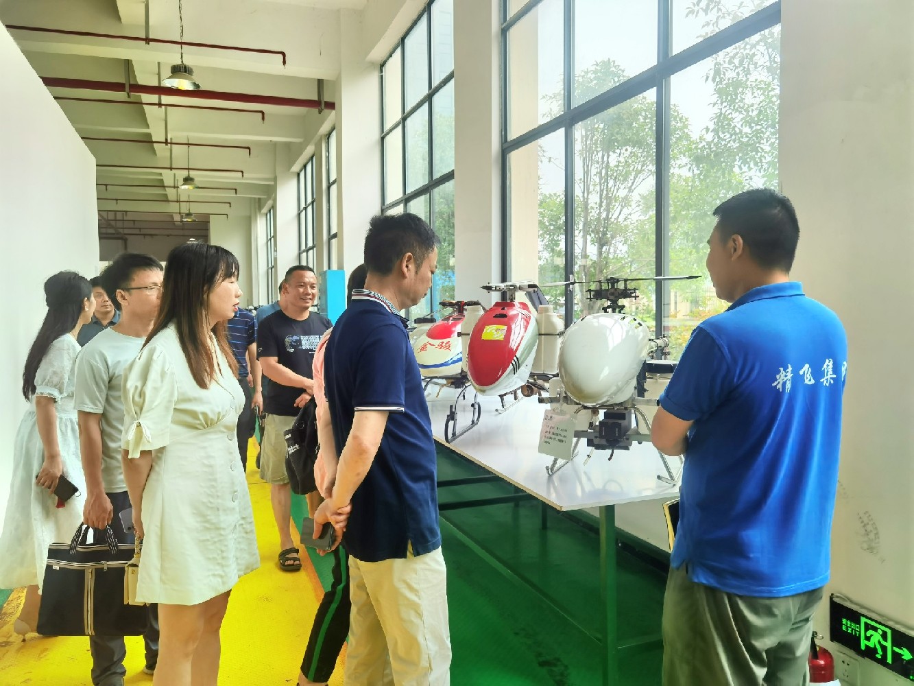 婁底市農機事務中心相關領導蒞臨精飛智能開展調研